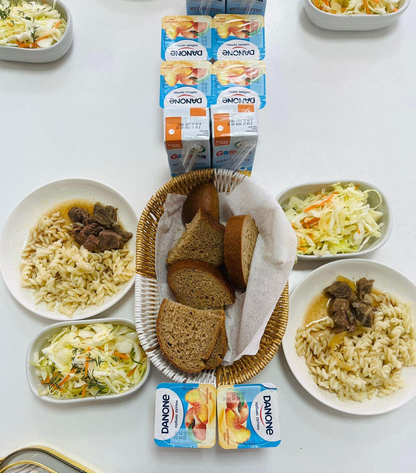 Ас мәзірі 4 апта 1 күн